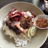 Veg Char Sui something dish   at Mad Grass Collaborative Space and Cloud Kitchen in Jakarta