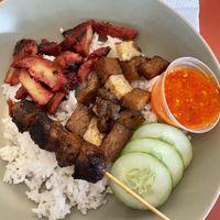 Nasi Campur Char Siu  at Mad Grass Collaborative Space and Cloud Kitchen in Jakarta