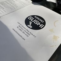   at Kiroro Sushi in Belmont