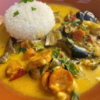 Moqueca de vegetais at Casa Mocambo in Lisbon