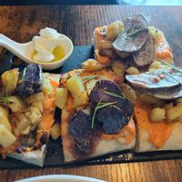 Potato pizza at Sonflour in Cork