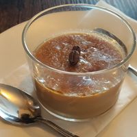 Teeny coffee brulee at Sonflour in Cork