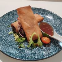 Rollo vegetal at Solunasushi in Fuengirola