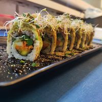 Rollo Vegano pino. at Solunasushi in Fuengirola