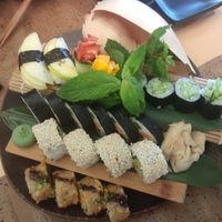 Plateau veggie at Kabuki Sushi in Nazare