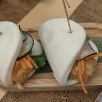 Very good bao crispy tofu at Kabuki Sushi in Nazare