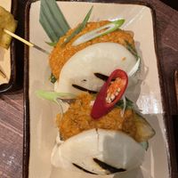 Aubergine Bao buns at Koh Thai in Southsea