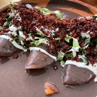   at Mictlan Antojitos Veganos in Mexico City