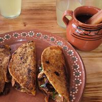  at Mictlan Antojitos Veganos in Mexico City