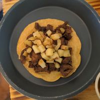 Taco
 at Mictlan Antojitos Veganos in Mexico City