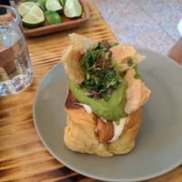 Hocho at Mictlan Antojitos Veganos in Mexico City