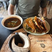 Quesabirria  at Mictlan Antojitos Veganos in Mexico City