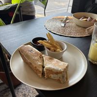 Burrito  at Mictlan Antojitos Veganos in Mexico City