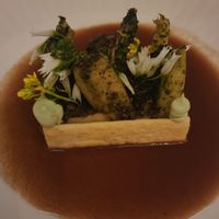 Mushroom garden entree at Elizabeth's in Washington