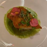 A “fish” dish that is 1:1 with some true fish dishes I’ve had. Using algae oil for this is genius. at Elizabeth's in Washington