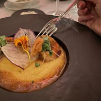 I don’t love meat looking food but the ‘shrimpish’ was very tasty  at Elizabeth's in Washington