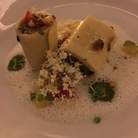 Mushroom roulade at Elizabeth's in Washington