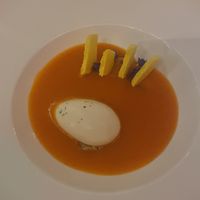 Squash soup   at Elizabeth's in Washington