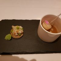 First course Yohino Heart & Orchid Companion at Elizabeth's in Washington