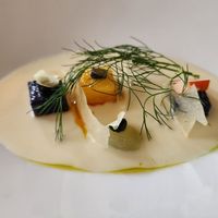 Slow simmered fennel & parsnip  at Elizabeth's in Washington