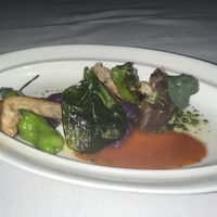 Mushroom entree   at Elizabeth's in Washington