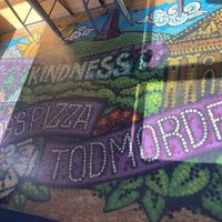   at Woody's Pizza in Todmorden