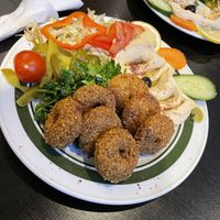 Falafel plate - Layalina, Bremen  at Layalina in Bremen