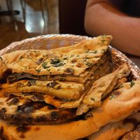 Every type of naan made vegan for us  at Star of India in Little Rock