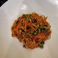 Noodles with veggies (vegan) at Penpa's in Schaffhausen