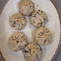 Veggie momos at Penpa's in Schaffhausen