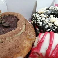 Christmas doughnuts at Future Doughnuts in Bristol