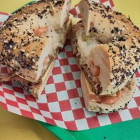 Reuben bagel at Future Doughnuts in Bristol