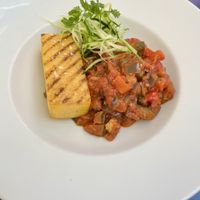 Ratatouille with Polenta  at Havfruen in Copenhagen
