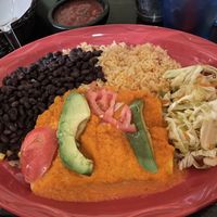 Veggie enchiladas  at Mi Mexico Family Mexican Restaurant in Ouray