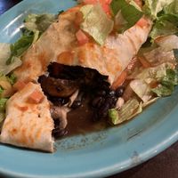 Garden Fresca burrito  at Mi Mexico Family Mexican Restaurant in Ouray