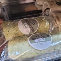 Three Bean Vegan Burritos at The Port Cafe in Porthmadog