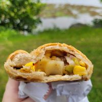 Vegan Pasty at The Port Cafe in Porthmadog