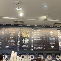drinks menu at Coffee by Real Eating Company in Cambridge