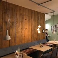 Seating at Marilda Café in Brasilia