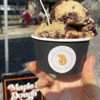 Brookie dough  at Maple & Dough in Guisborough