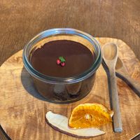 Chocolate mousse (seasonal) at Qyun Fermented Cafe 큔 in Seoul
