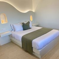 Bed at Mod Santorini in Santorini