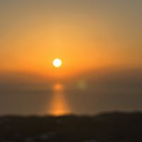 Sunrise   at Mod Santorini in Santorini