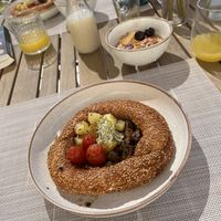 Breakfastt  at Mod Santorini in Santorini