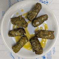 Dolmadakia without yogurt at GioMa in Crete