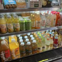 Lower half of cold case at GreenPot in Brooklyn