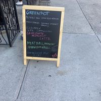 Signage  at GreenPot in Brooklyn