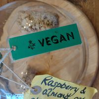 Vegan cakes and slices at Bloomfield Square in Otley