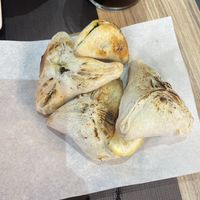 Spinach Fatayer (my fav dish i tried)  at Beirut•Barcelona in Barcelona