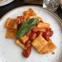 pasta with tomato saucee  at Ristorante Pizzeria Bellavie in Pompei